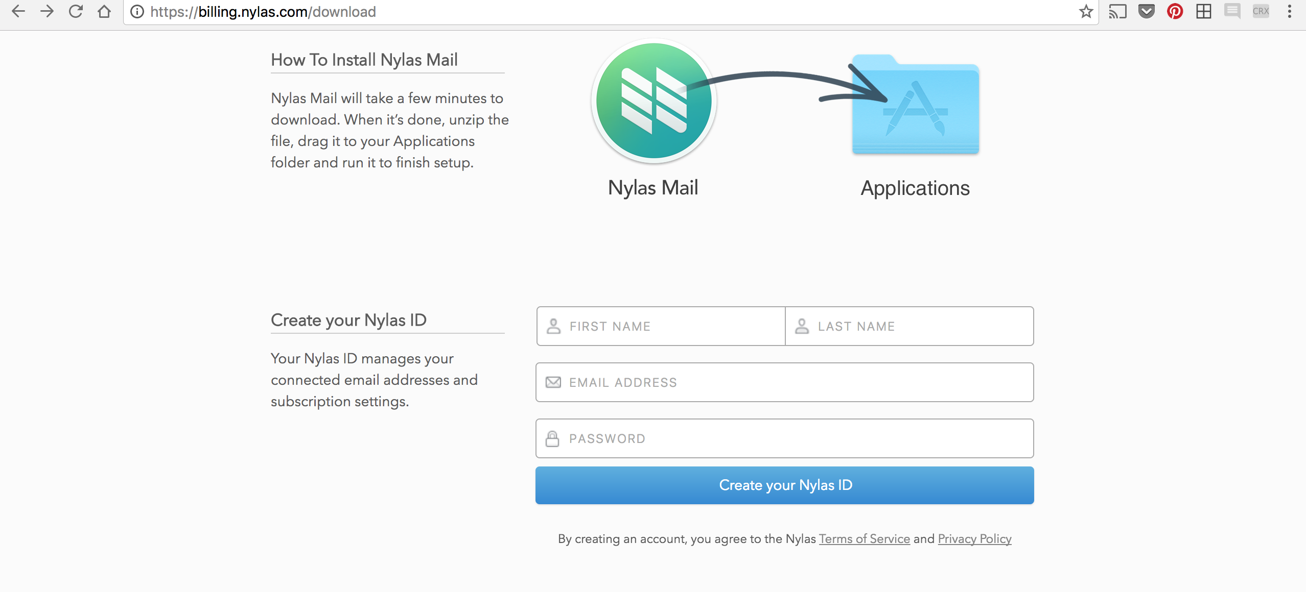 nylas mail mailbird